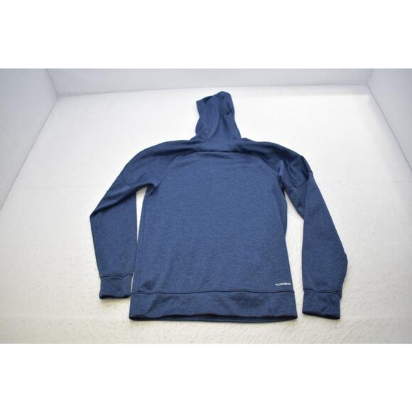 Adidas Hoodie CimaWarm Blue Performance Athletic Mens Size Small - Picture 8 of 9